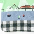 クレードスコープ(kladskap)の海と電車切替半袖Tシャツ5