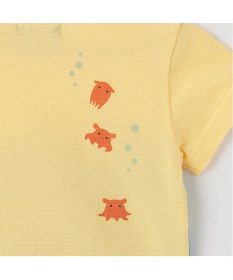 クレードスコープ(kladskap)の海の中プリント半袖Tシャツ6
