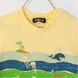 クレードスコープ(kladskap)の海の中プリント半袖Tシャツ2