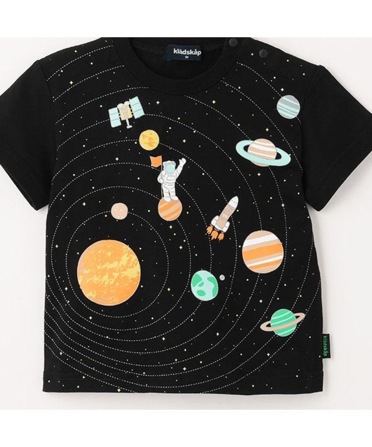 クレードスコープ(kladskap)の半袖Tシャツ【JAXA LABEL】4