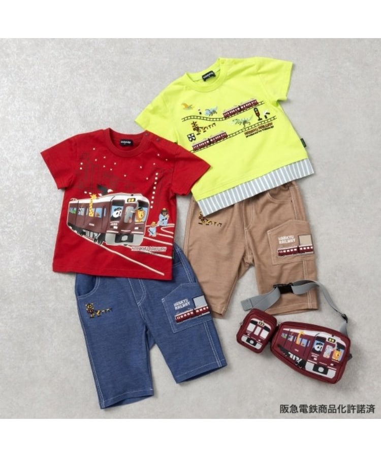 クレードスコープ(kladskap)の【阪急電鉄】蓄光プリント半袖Tシャツ16