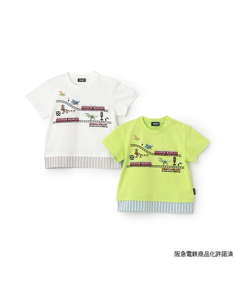 クレードスコープ(kladskap)の【阪急電鉄】裾切替半袖Tシャツ10
