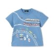 クレードスコープ(kladskap)の海に行こう!乗り物プリント半袖Tシャツ9