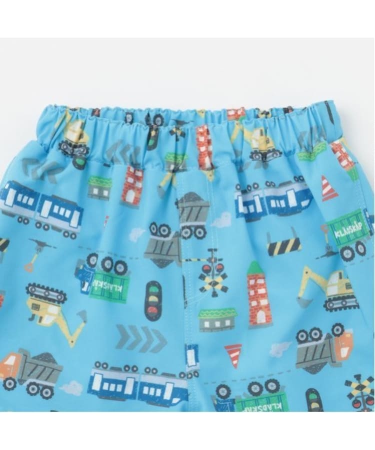 クレードスコープ(kladskap)の【SWIM】乗り物総柄スイムパンツ2