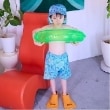 クレードスコープ(kladskap)の【SWIM】乗り物総柄スイムパンツ ブルー(092)