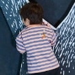 クレードスコープ(kladskap)のおばけボーダー半袖Tシャツ14