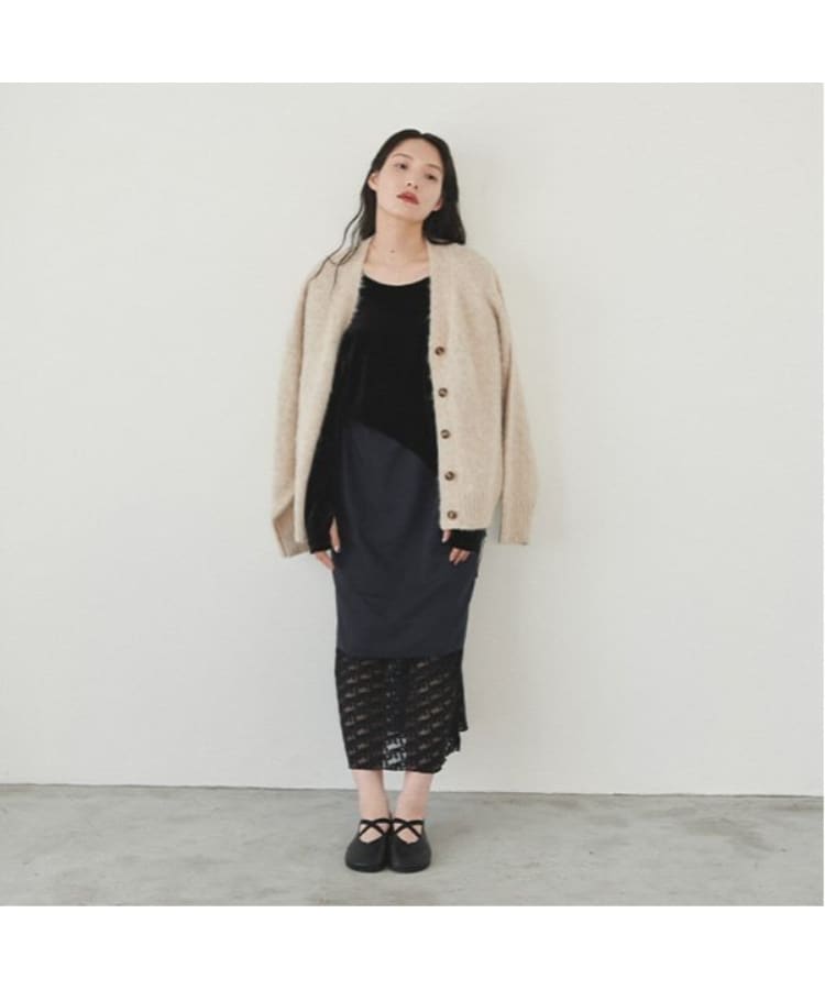 ルクナーリ(LUKU nari)のリバーシブルレーススカート3