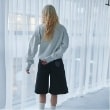 ルクナーリ(LUKU nari)のデニムワイドハーフパンツ4
