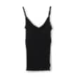 ルクナーリ(LUKU nari)の【PALM】RIB CAMISOLE ブラック(219)