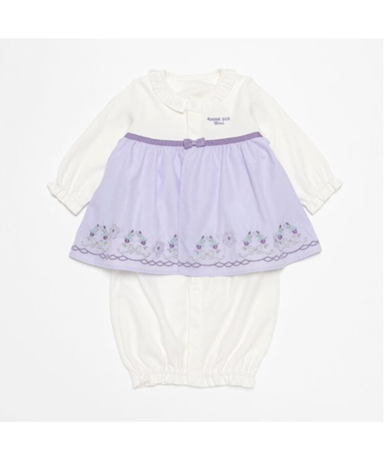 アナ スイ・ミニ(ANNA SUI mini)のお花刺しゅう2wayオール ラベンダー(080)