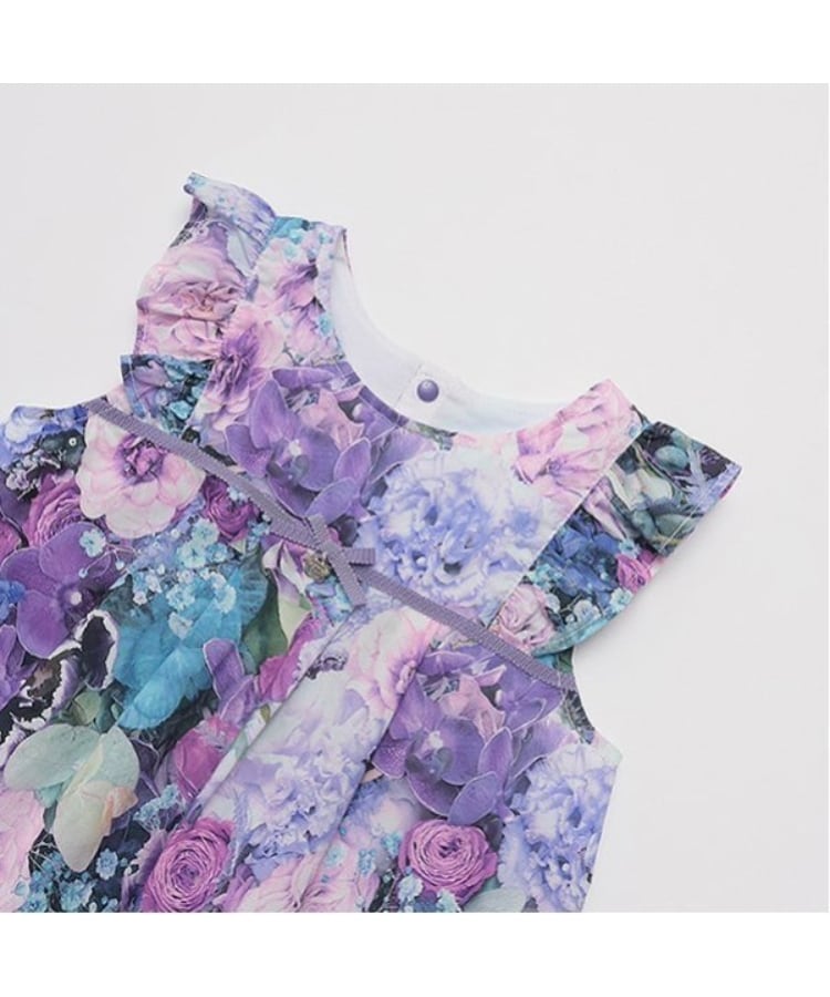 アナ スイ・ミニ(ANNA SUI mini)のBlooming Garden総柄チュニック＋2WAYオール4