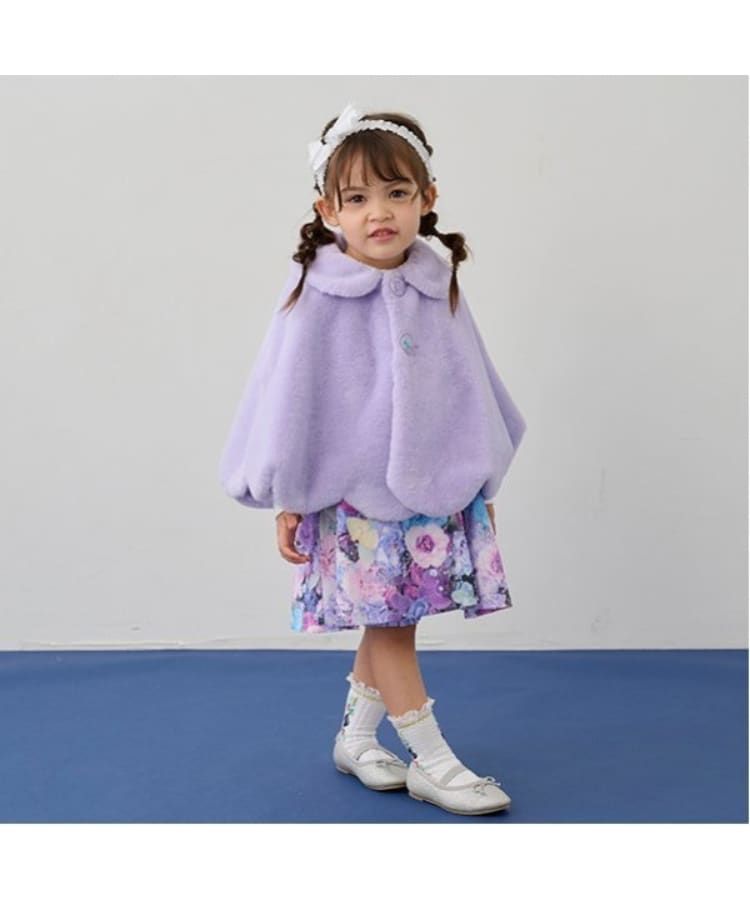アナ スイ・ミニ(ANNA SUI mini)のBlooming Garden総柄ワンピース+カバーパンツ20