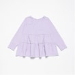 アナ スイ・ミニ(ANNA SUI mini)のフラワー刺しゅうティアード長袖Tシャツ1