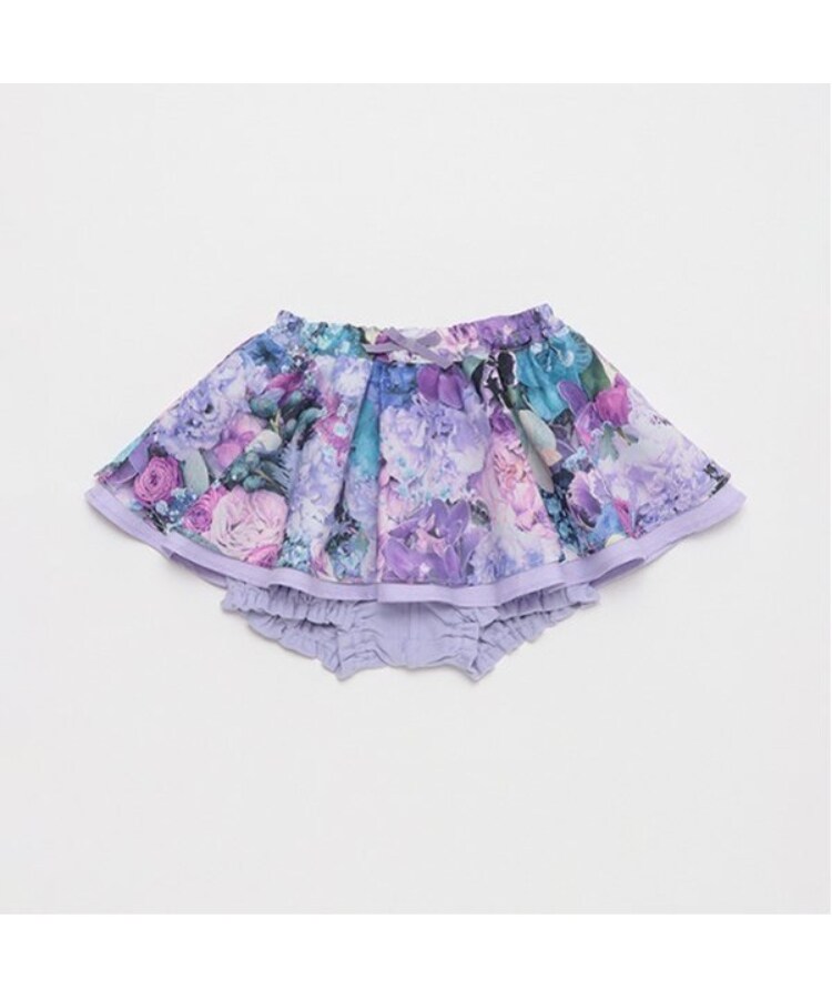 アナ スイ・ミニ(ANNA SUI mini)のBlooming Garden総柄スカート付きカバーパンツ9