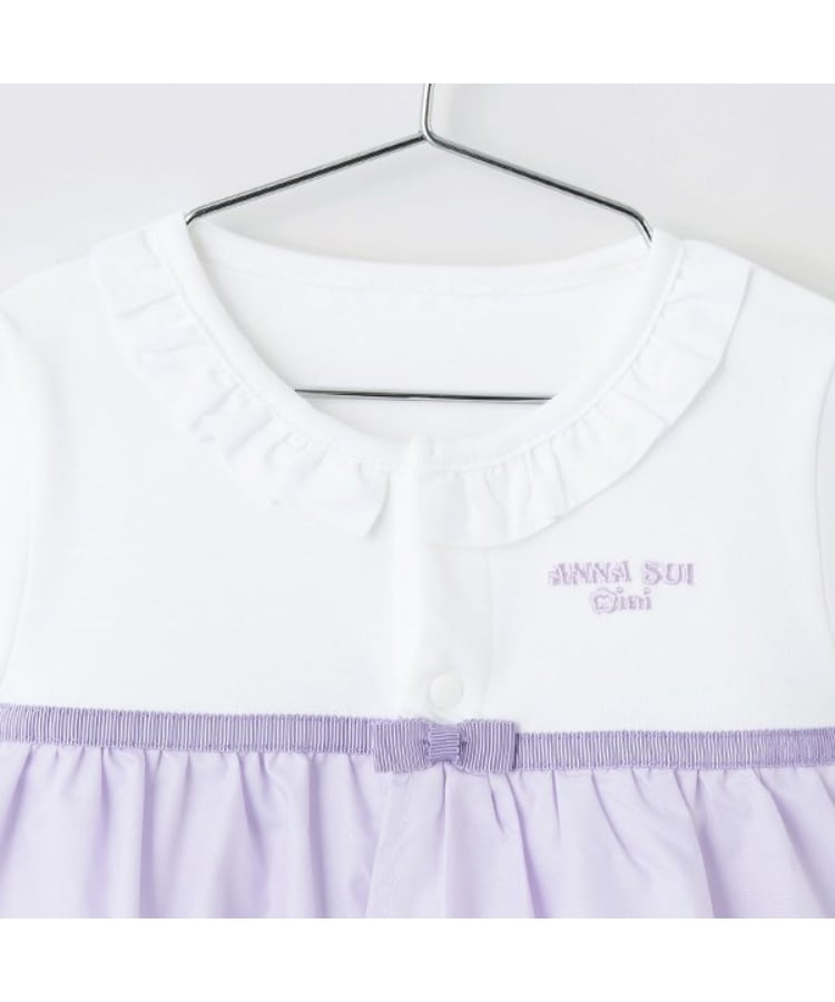 アナ スイ・ミニ(ANNA SUI mini)のお花刺しゅう2WAYオール3