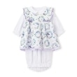 アナ スイ・ミニ(ANNA SUI mini)のフラワーリース柄チュニック＋2WAYオール18