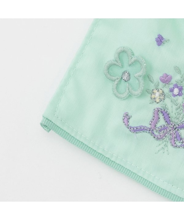 アナ スイ・ミニ(ANNA SUI mini)のお花刺繍スタイ5