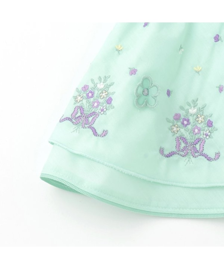アナ スイ・ミニ(ANNA SUI mini)のお花刺繍スカート付きカバーパンツ3