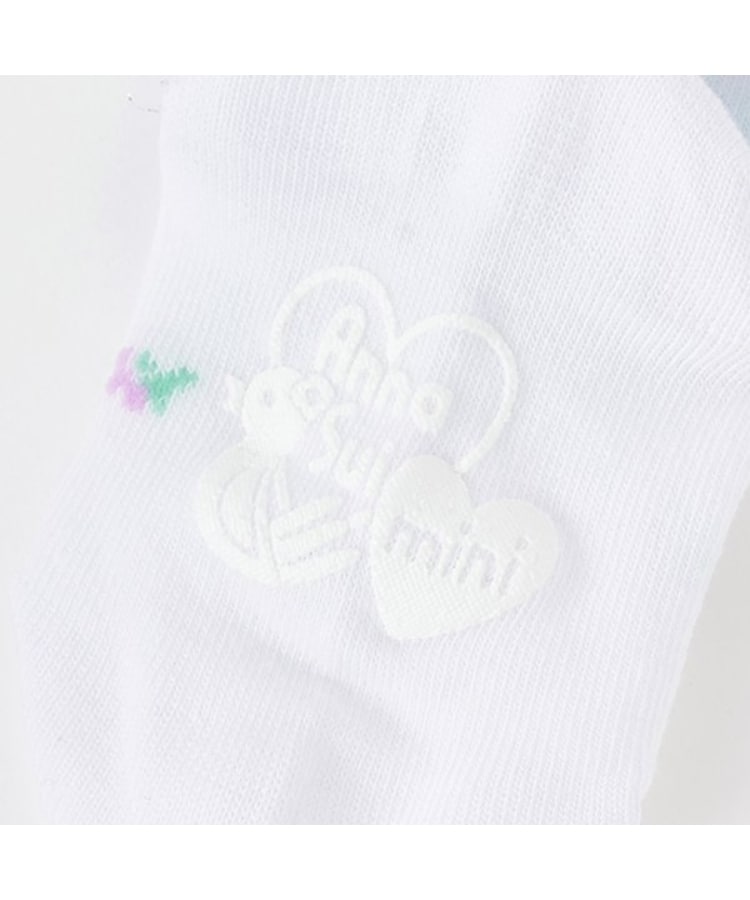 アナ スイ・ミニ(ANNA SUI mini)のブーケクルーソックス5