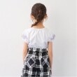 アナ スイ・ミニ(ANNA SUI mini)の袖チュール花ロゴ半袖Tシャツ1