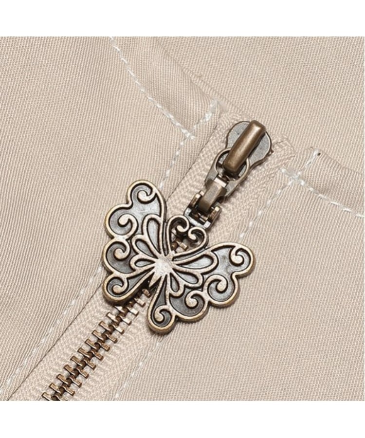 アナ スイ・ミニ(ANNA SUI mini)の前ファスナージャンバースカート4