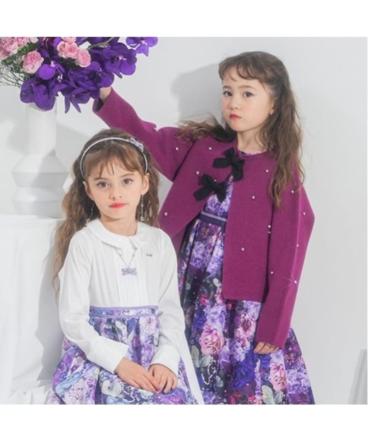 ビジューカーディガン(カーディガン/ボレロ) | ANNA SUI mini ビジューカーディガン(カーディガン/ボレロ) | ANNA SUI mini