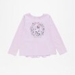 アナ スイ・ミニ(ANNA SUI mini)のドリーミー刺繍長袖Tシャツ ラベンダー(080)