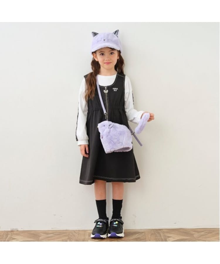 アナ スイ・ミニ(ANNA SUI mini)の袖レースロゴライン長袖Tシャツ15