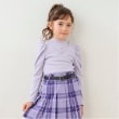 アナ スイ・ミニ(ANNA SUI mini)のネックレステレコトップス ラベンダー(080)