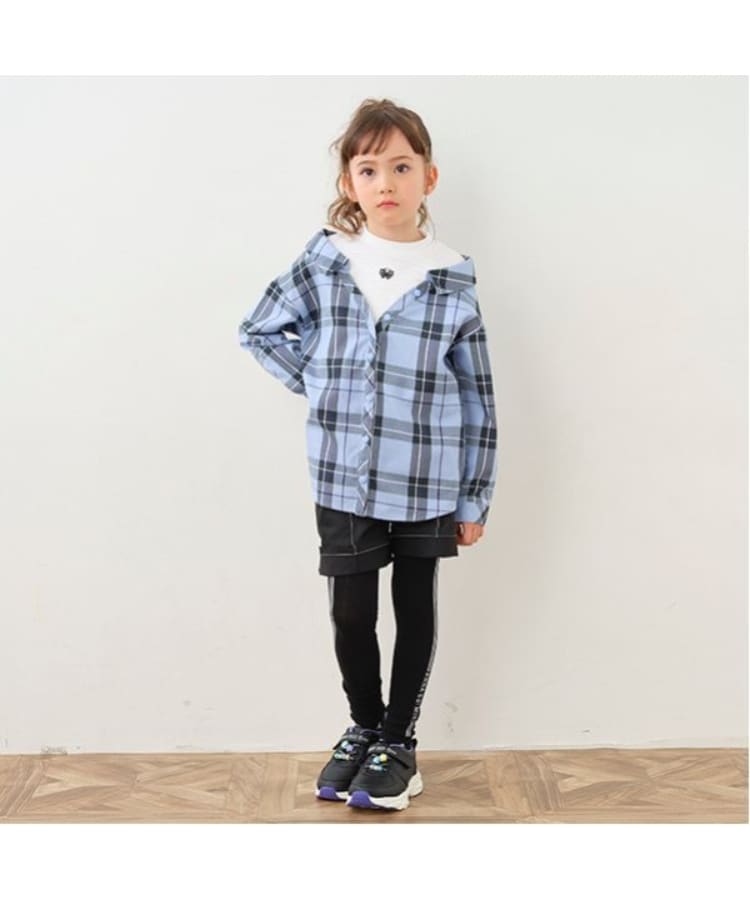 チェックレイヤードトップス（Tシャツ） | ANNA SUI mini（アナ