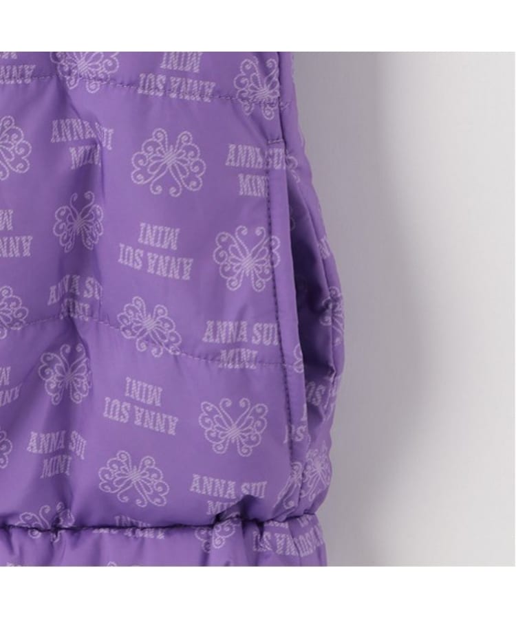アナ スイ・ミニ(ANNA SUI mini)のネコエコファーリバーシブルベスト13