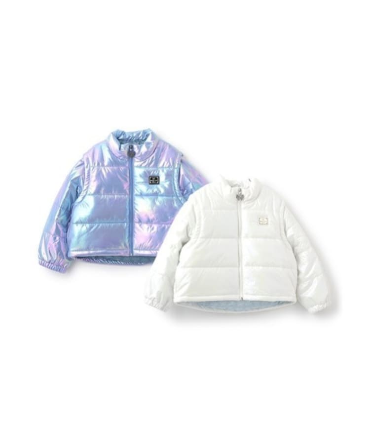 アナ スイ・ミニ(ANNA SUI mini)の袖取り外し2WAY中綿ブルゾン13