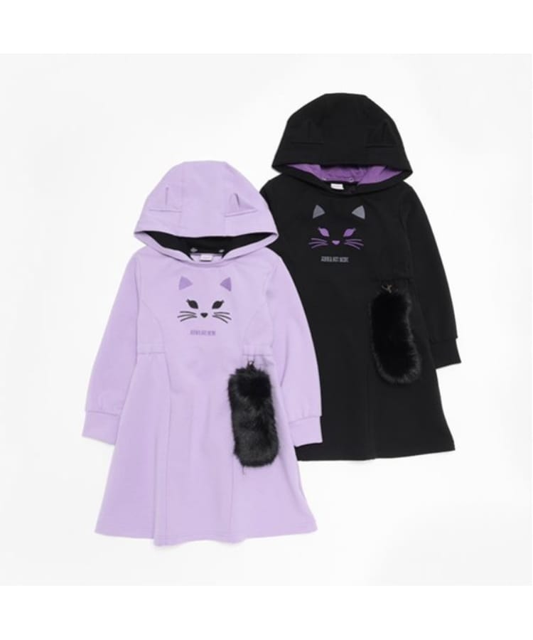 ネコカットワンピース しっぽつき(ミドルワンピース) | ANNA ネコカットワンピース しっぽつき(ミドルワンピース) | ANNA