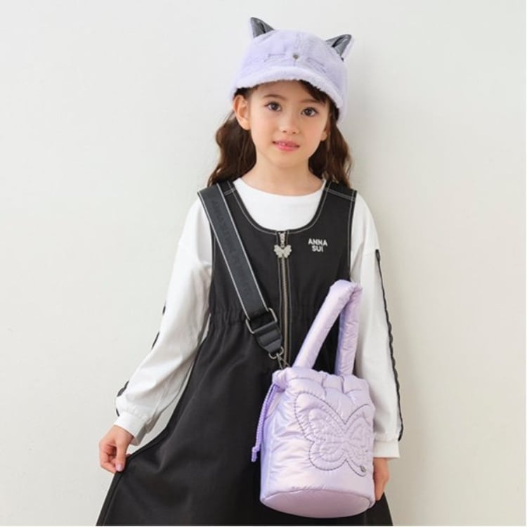 蝶キルトショルダーバッグ(ショルダーバッグ) | ANNA SUI mini 蝶キルトショルダーバッグ(ショルダーバッグ) | ANNA SUI mini