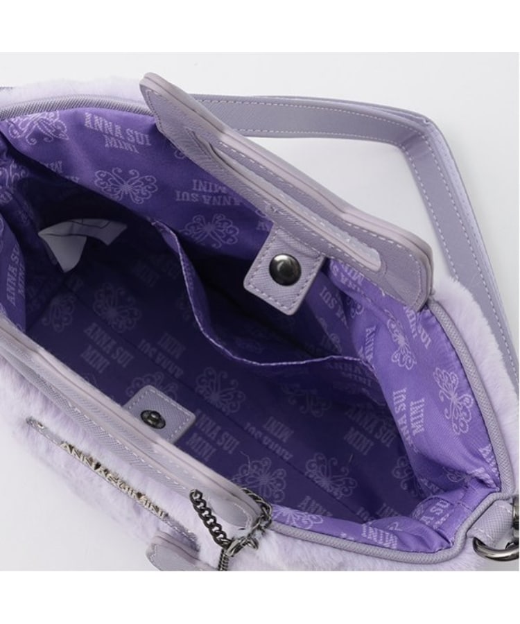 ネコハンドルファーショルダーバッグ（リュック） | ANNA SUI