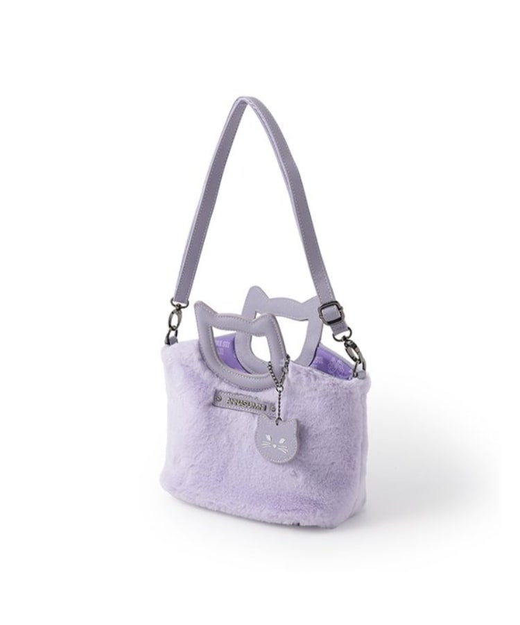 ネコハンドルファーショルダーバッグ(リュック) | ANNA SUI ネコハンドルファーショルダーバッグ(リュック) | ANNA SUI