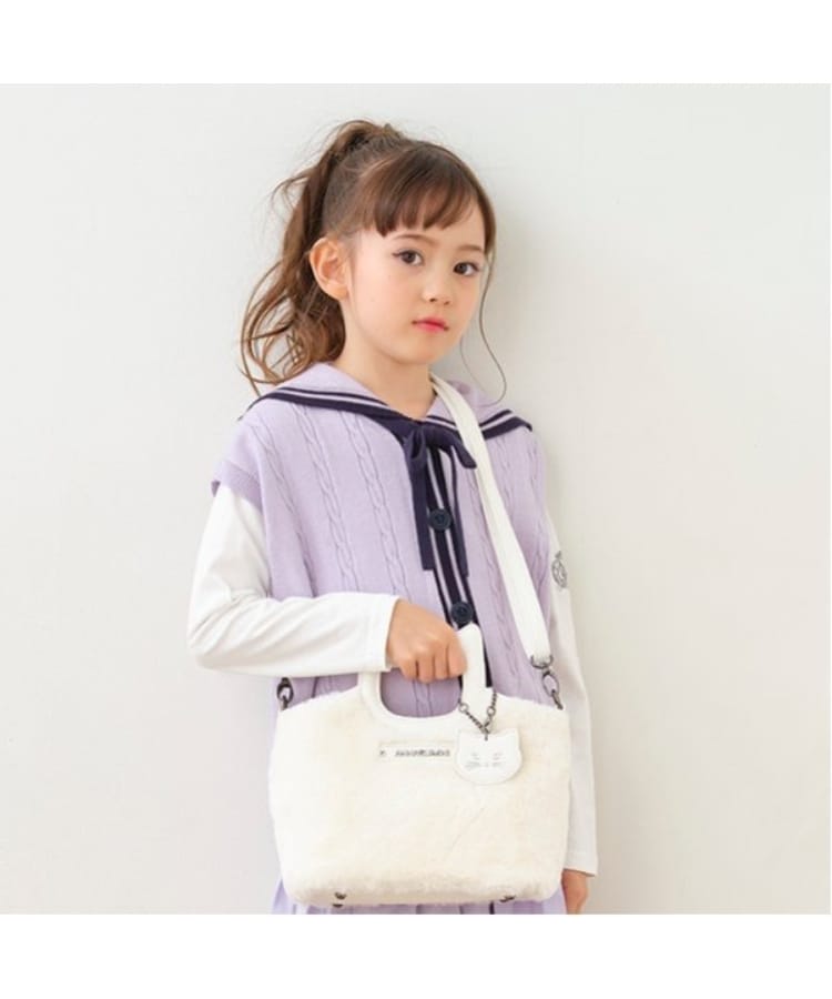 ネコハンドルファーショルダーバッグ(リュック) | ANNA SUI ネコハンドルファーショルダーバッグ(リュック) | ANNA SUI