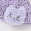 アナ スイ・ミニ(ANNA SUI mini)のネコ耳当て付きニット帽3