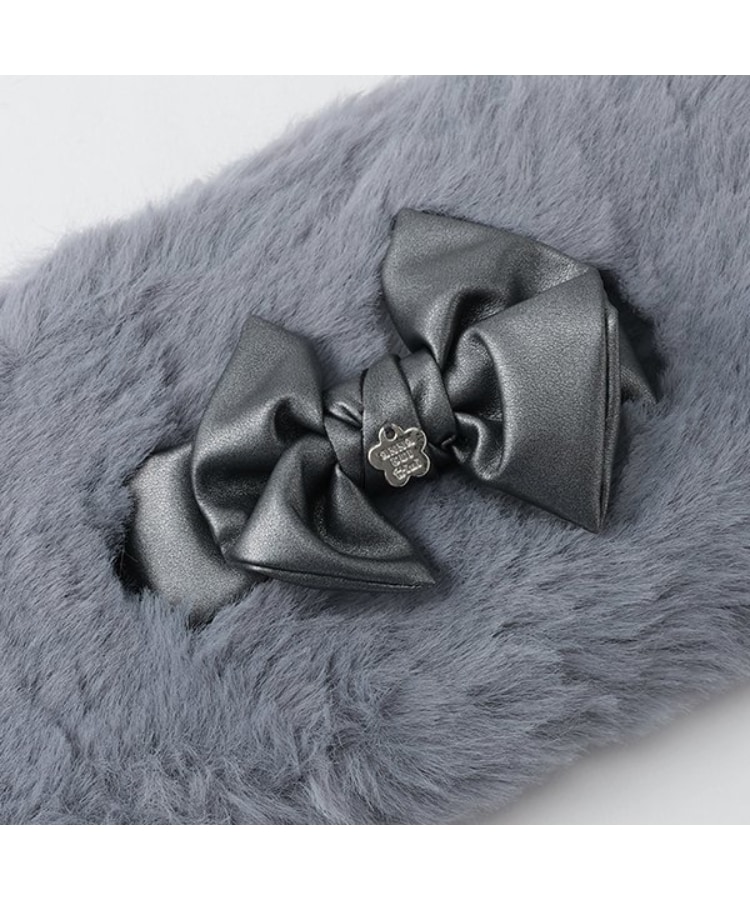 アナ スイ・ミニ(ANNA SUI mini)の合皮リボンファーマフラー2