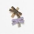 アナ スイ・ミニ(ANNA SUI mini)の金属リボンヘアクリップ3