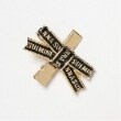 アナ スイ・ミニ(ANNA SUI mini)の金属リボンヘアクリップ ブラック(219)