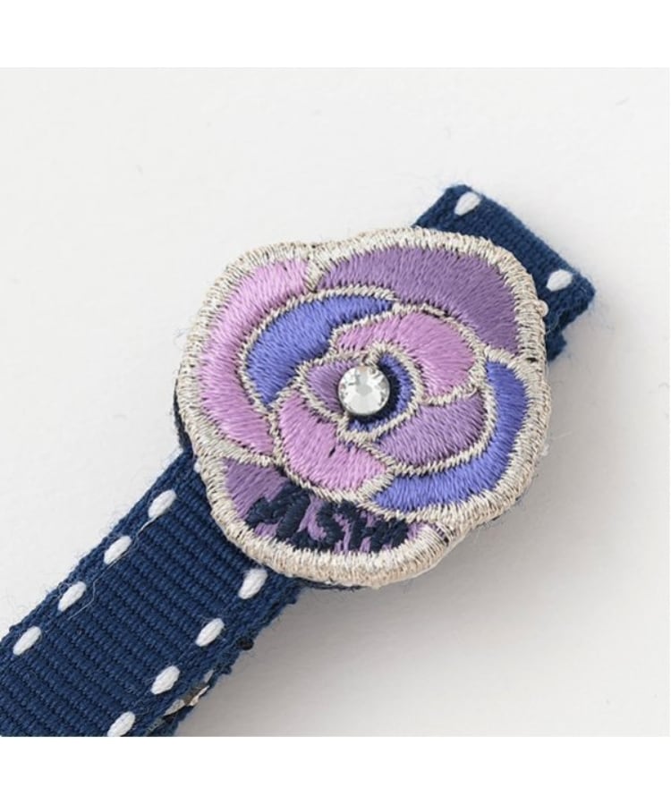 アナ スイ・ミニ(ANNA SUI mini)の刺しゅうミニクリップ2コセット4