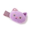 アナ スイ・ミニ(ANNA SUI mini)のネコマスコットヘアクリップ パープル(081)