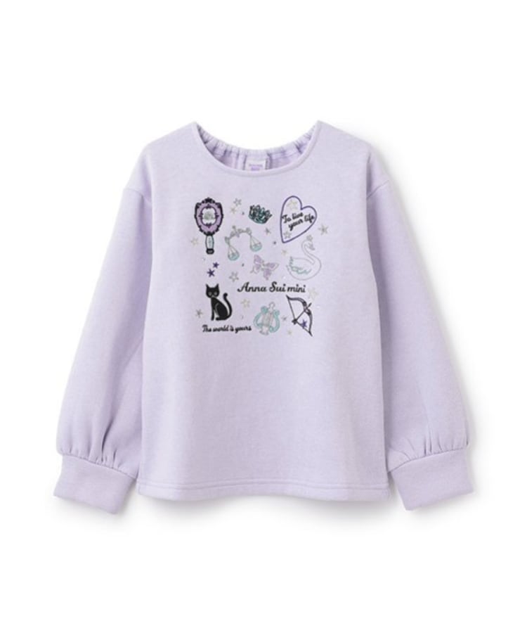 アナ スイ・ミニ(ANNA SUI mini)の【あったか裏起毛】星座刺しゅうトレーナー9