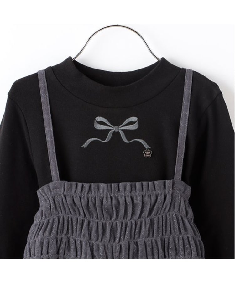 あったか】トップス・チュールビスチェセット(Tシャツ あったか】トップス・チュールビスチェセット(Tシャツ