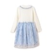 アナ スイ・ミニ(ANNA SUI mini)のニットドッキングチュールワンピース1