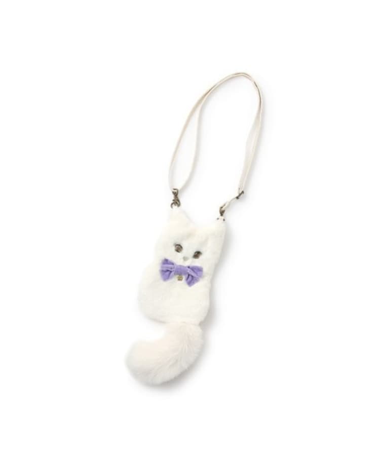 アナ スイ・ミニ(ANNA SUI mini)のネコポシェット オフホワイト(003)