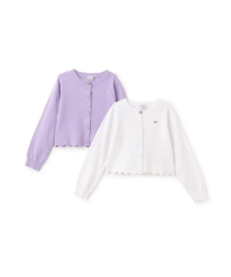 アナ スイ・ミニ(ANNA SUI mini)の裾スカラップカーディガン7