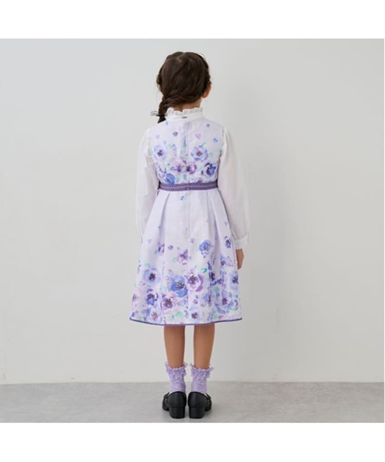 セレモニー】水彩花柄ワンピース(その他) | ANNA SUI mini セレモニー】水彩花柄ワンピース(その他) | ANNA SUI mini