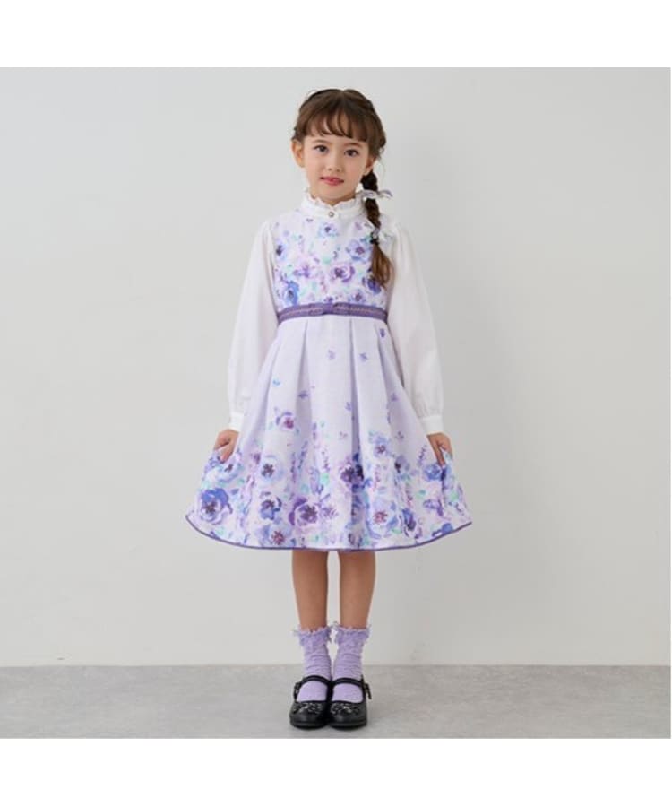 セレモニー】水彩花柄ワンピース(その他) | ANNA SUI mini セレモニー】水彩花柄ワンピース(その他) | ANNA SUI mini